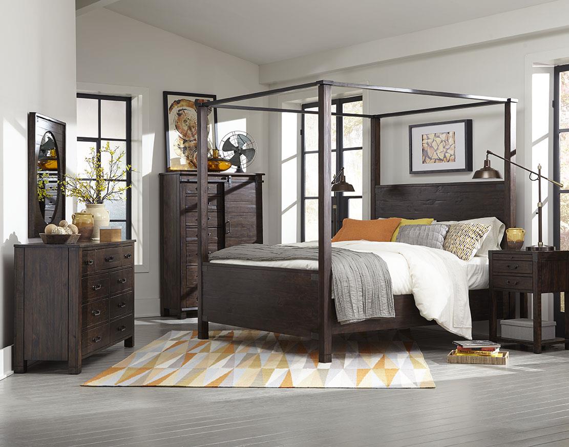 Nightstand with touch top lighting